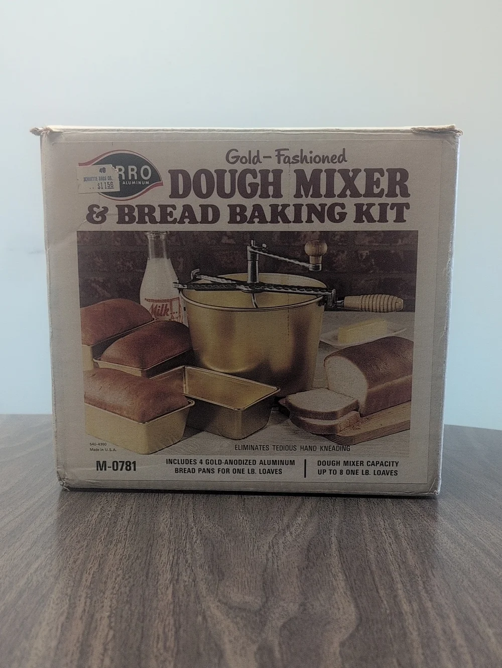 Gold-Anodized Dough Mixer & Bread Baking Kit – Gold Finish